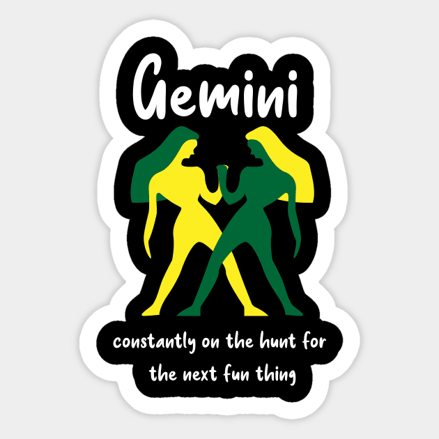 Gemini birthday May Sticker by My Style